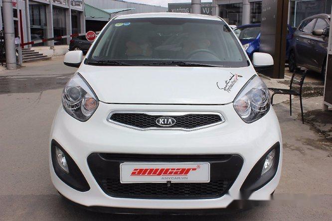 Kia Picanto 1.25AT 2011 - Bán Kia Picanto 1.25AT đời 2011, màu trắng, nhập khẩu  