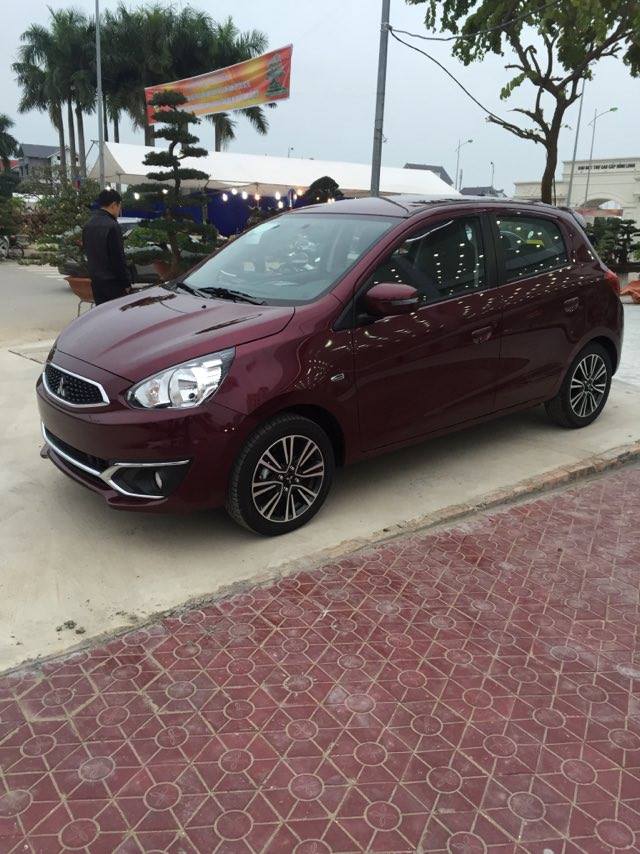 Mitsubishi Mirage 2016 - Bán thanh lý xe Mitsubishi Mirage đời 2017, màu nâu, nhập khẩu giá cực sốc 375 triệu