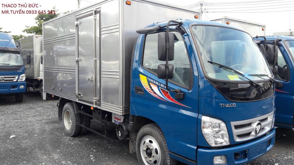 Thaco OLLIN  350 2017 - Giá bán xe tải Thaco Ollin 345 2T4, 2.4 tấn|Hotline 094.99999.64|Thaco Vĩnh Long - Trà Vinh