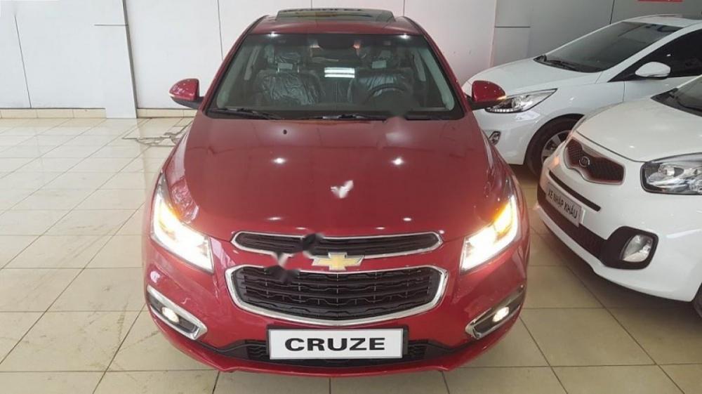 Chevrolet Cruze LTZ 1.8L 2017 - Bán xe Chevrolet Cruze LTZ 1.8L đời 2017, màu đỏ  