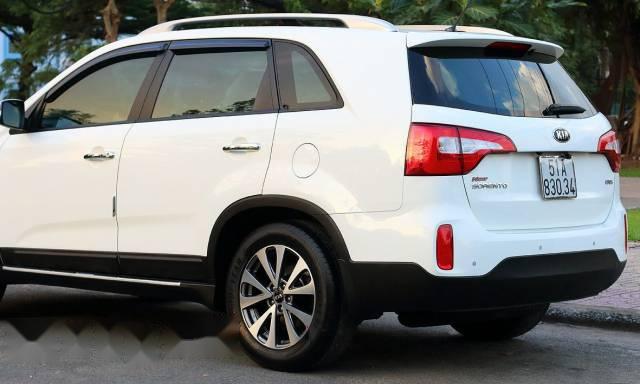 Kia Sorento CRDi 2014 - Cần bán lại xe Kia Sorento CRDi năm 2014, màu trắng số tự động