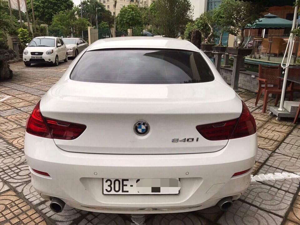 BMW 6 Series  640i 2015 - Cần bán xe BMW 6 Series sản xuất 2015, màu trắng, nhập khẩu