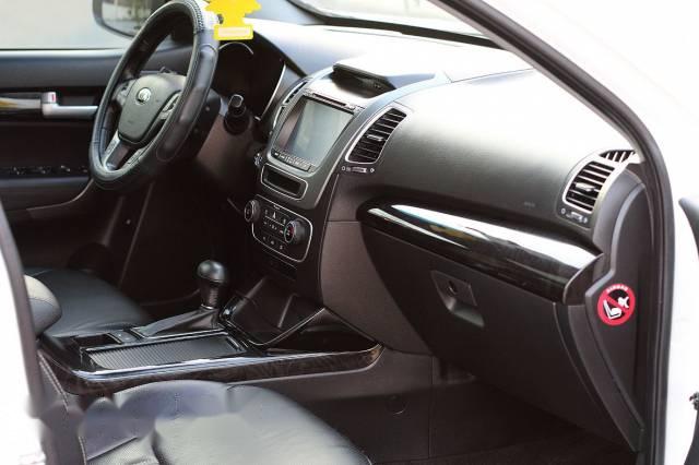 Kia Sorento CRDi 2014 - Cần bán lại xe Kia Sorento CRDi năm 2014, màu trắng số tự động