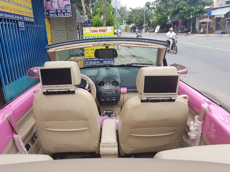 Volkswagen New Beetle 2008 - Bán xe Volkswagen New Beetle đời 2008, màu hồng, nhập khẩu nguyên chiếc, giá cạnh tranh