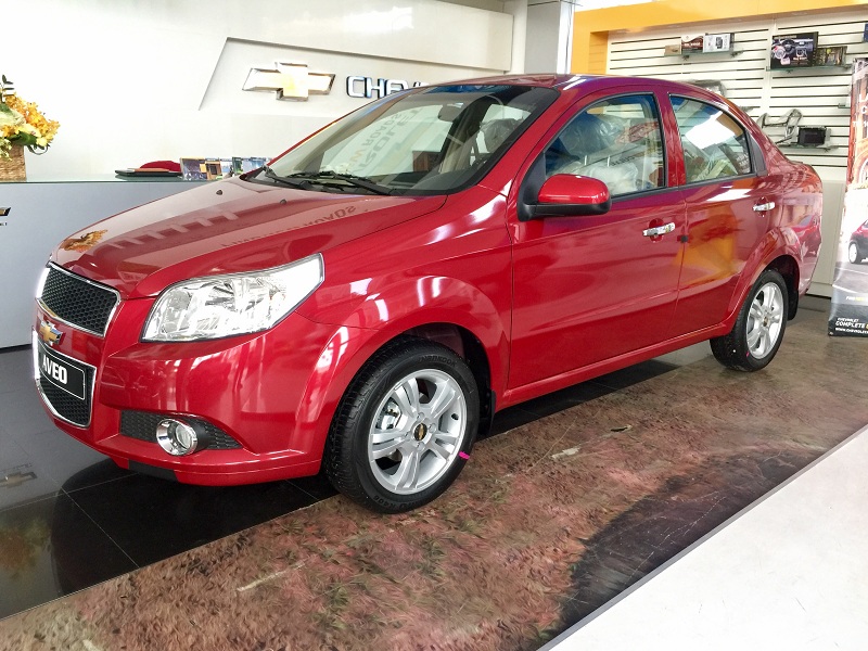 Chevrolet Aveo AT 2018 - Bán Aveo 2018 giảm trực tiếp 60tr, trả trước 80tr, cam kết giải ngân mọi hồ sơ, đủ màu giao ngay, LH 0961.848.222