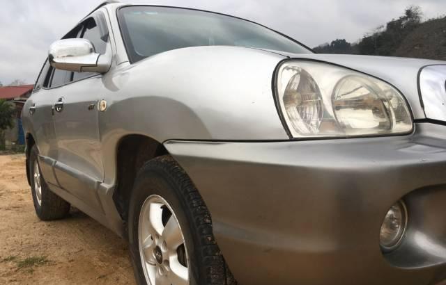 Hyundai Santa Fe 2008 - Bán xe Hyundai Santa Fe sản xuất 2008, màu bạc