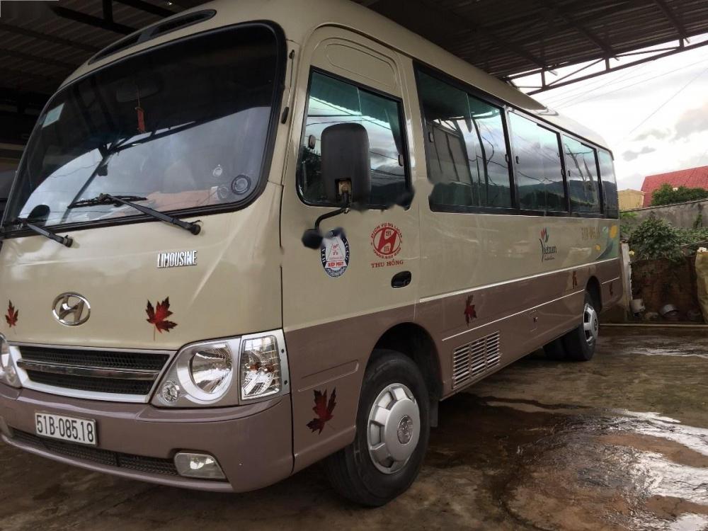 Hyundai County Limosine 2010 - Bán Hyundai County Limosine đời 2010, màu kem (be)
