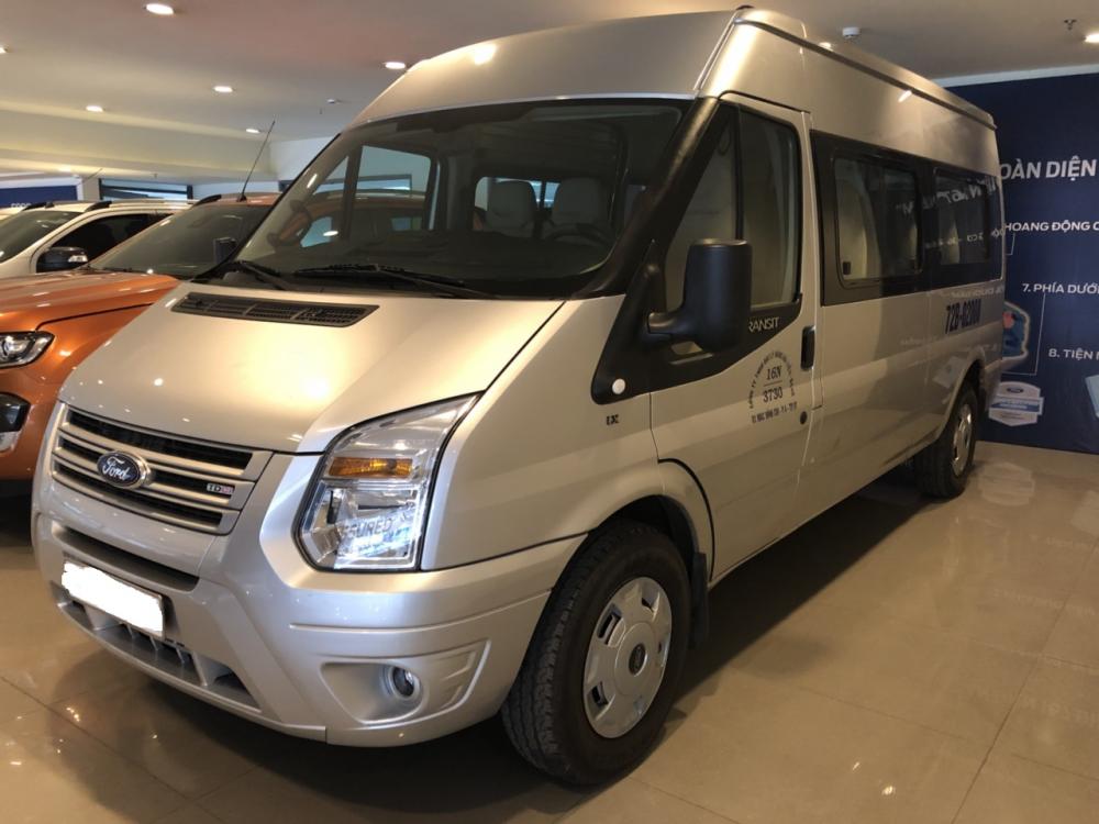 Ford Transit MID 2016 - Bán Ford Transit MID đời 2016, màu bạc, xe chính hãng, chạy siêu lướt