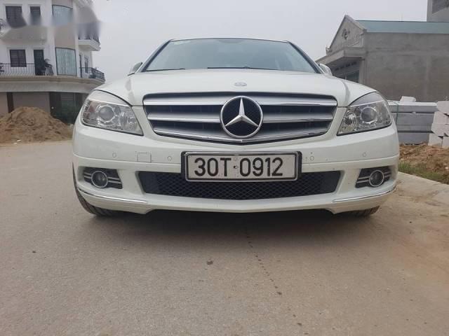 Mercedes-Benz C class 2008 - Cần bán gấp Mercedes đời 2008, màu trắng, 480 triệu
