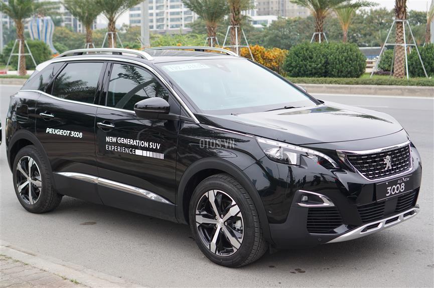 Peugeot 3008 2018 - Peugeot Tây Ninh bán xe Peugeot 3008 All New màu đen, mới 100%