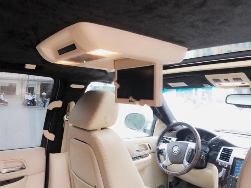 Cadillac Escalade V6 2003 - Bán xe Khủng Long Cadillac Escalade V6 đời 2003, màu vàng, nhập khẩu, full đồ