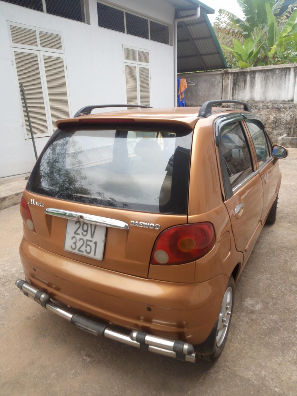 Daewoo Matiz 2008 - Bán xe Matiz sản xuất 2008 màu vàng nâu, nhập từ Hàn Quốc, giá tốt 78 triệu
