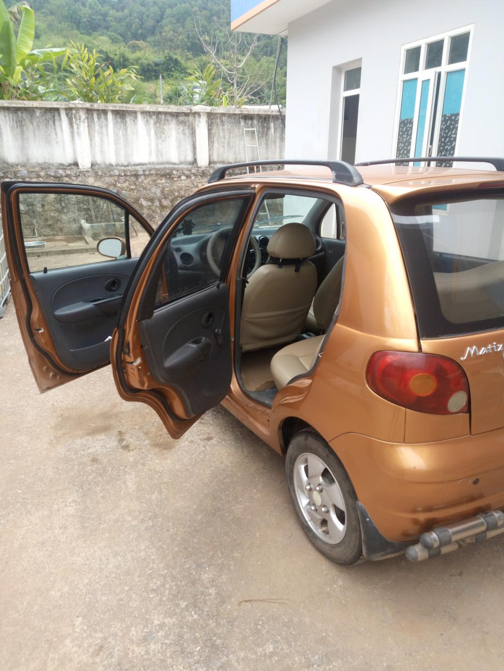 Daewoo Matiz 2008 - Bán xe Matiz sản xuất 2008 màu vàng nâu, nhập từ Hàn Quốc, giá tốt 78 triệu