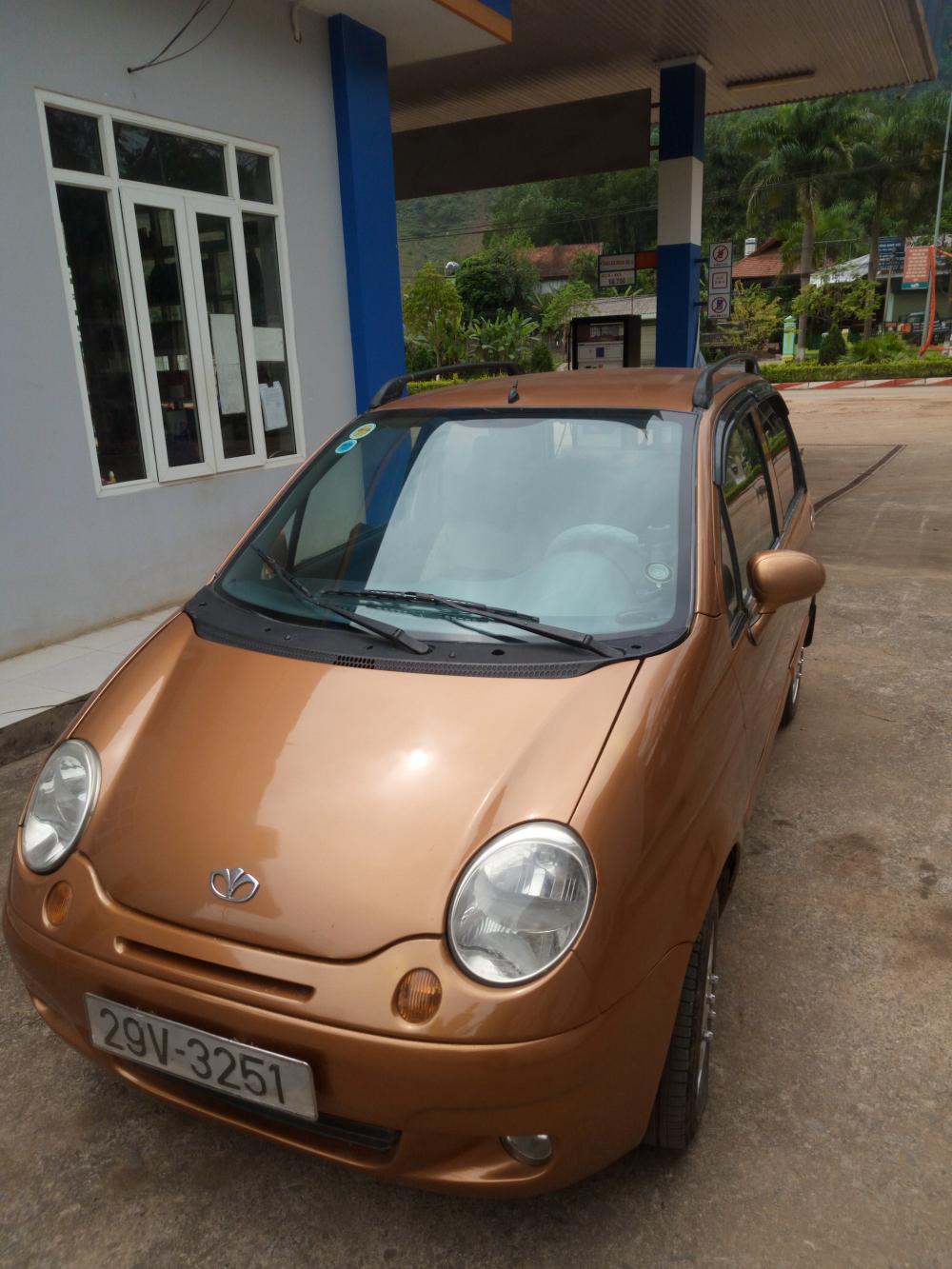 Daewoo Matiz 2008 - Bán xe Matiz sản xuất 2008 màu vàng nâu, nhập từ Hàn Quốc, giá tốt 78 triệu