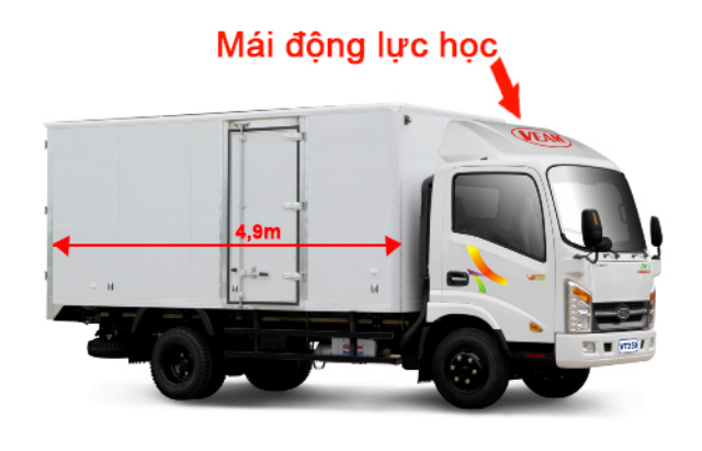 Veam VT350 2017 - Bán xe Veam VT350, tải trọng 3T5 giá tốt, khuyến mãi trả góp lãi xuất thấp