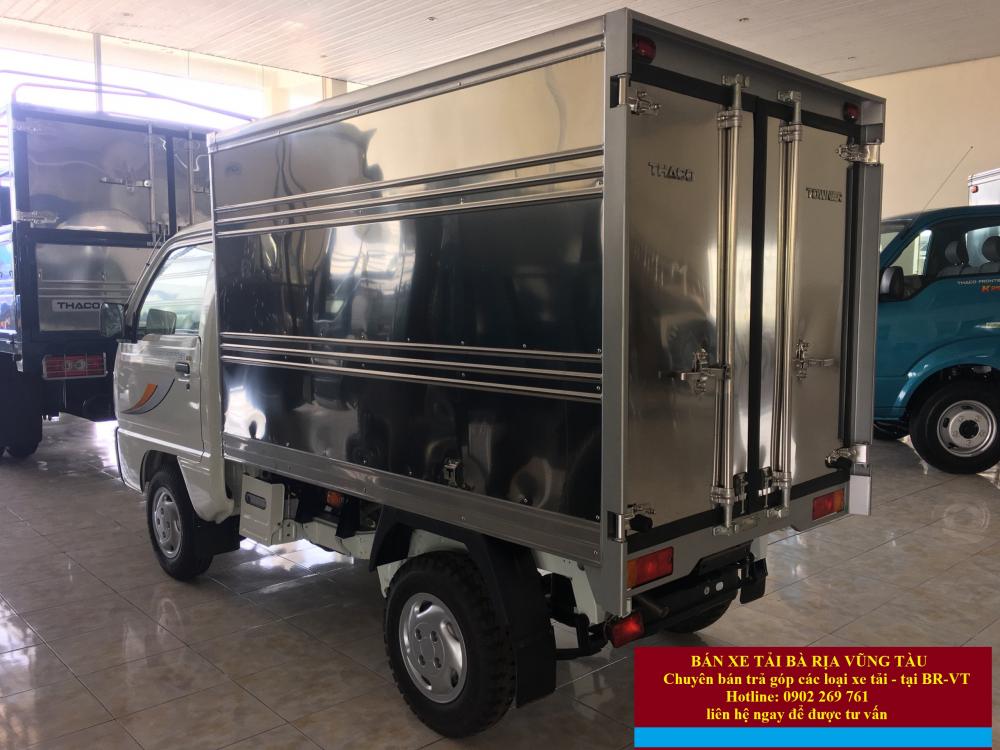 Xe tải Towner800 thùng kín Inox 850kg 900kg tại Bà Rịa Vũng Tàu – xe ben 750kg