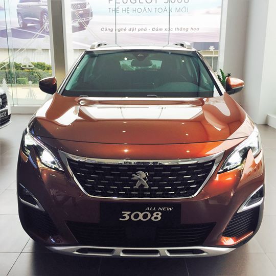 Peugeot 3008 2018 - Bán xe Peugeot 3008 chính hãng đời 2018, màu cam, giá vô cùng ưu đãi tại Hải Phòng