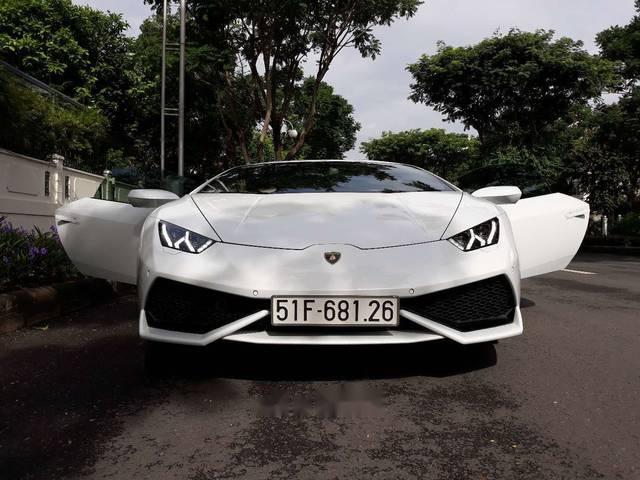 Lamborghini Huracan   2014 - Bán xe Lamborghini Huracan sản xuất 2014, màu trắng, nhập khẩu nguyên chiếc