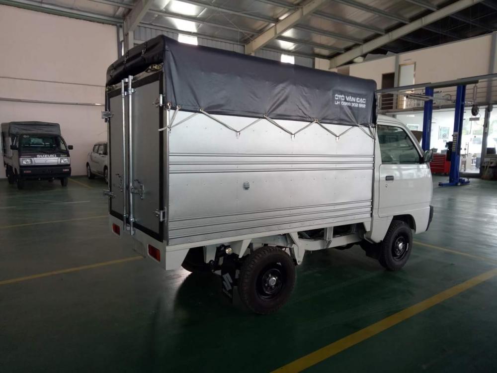 Suzuki Supper Carry Truck 2018 - Bán Suzuki Truck thùng kín, Suzuki 5 tạ mui bạt siêu dài, khuyến mại thuế trước bạ và triệu tiền mặt