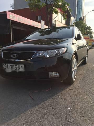 Kia Forte 2011 - Bán xe Kia Forte 2011, màu đen số sàn, biển Hà Nội