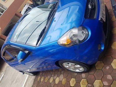 Kia Morning  LX 2008 - Cần bán lại xe Kia Morning LX 2008, màu xanh lam