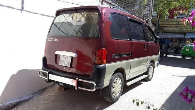 Daihatsu Citivan 2001 - Bán xe Daihatsu Citivan sản xuất năm 2001, màu đỏ, giá 140tr