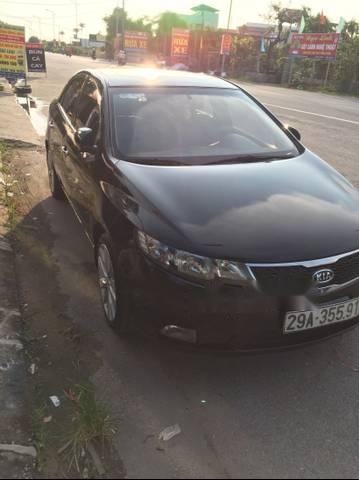 Kia Forte 2011 - Bán xe Kia Forte 2011, màu đen số sàn, biển Hà Nội