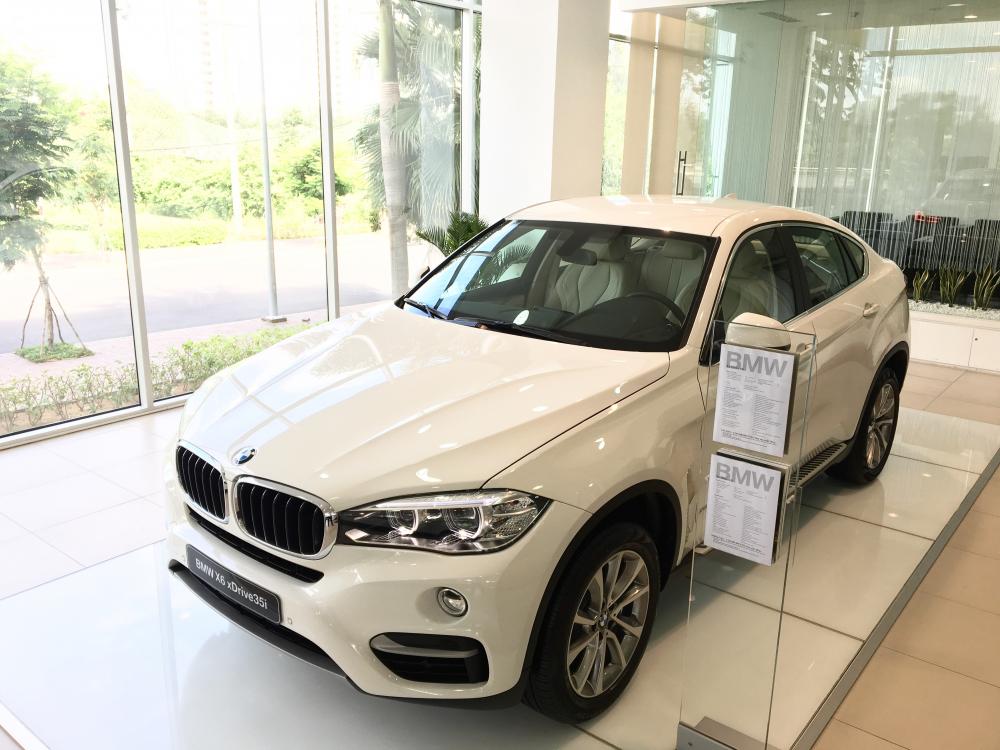 BMW X6 xDrive35i 2016 - Bán xe BMW X6 xDrive35i màu trắng nhập khẩu Đức, chỉ trả trước 650 triệu - 090.999.6626