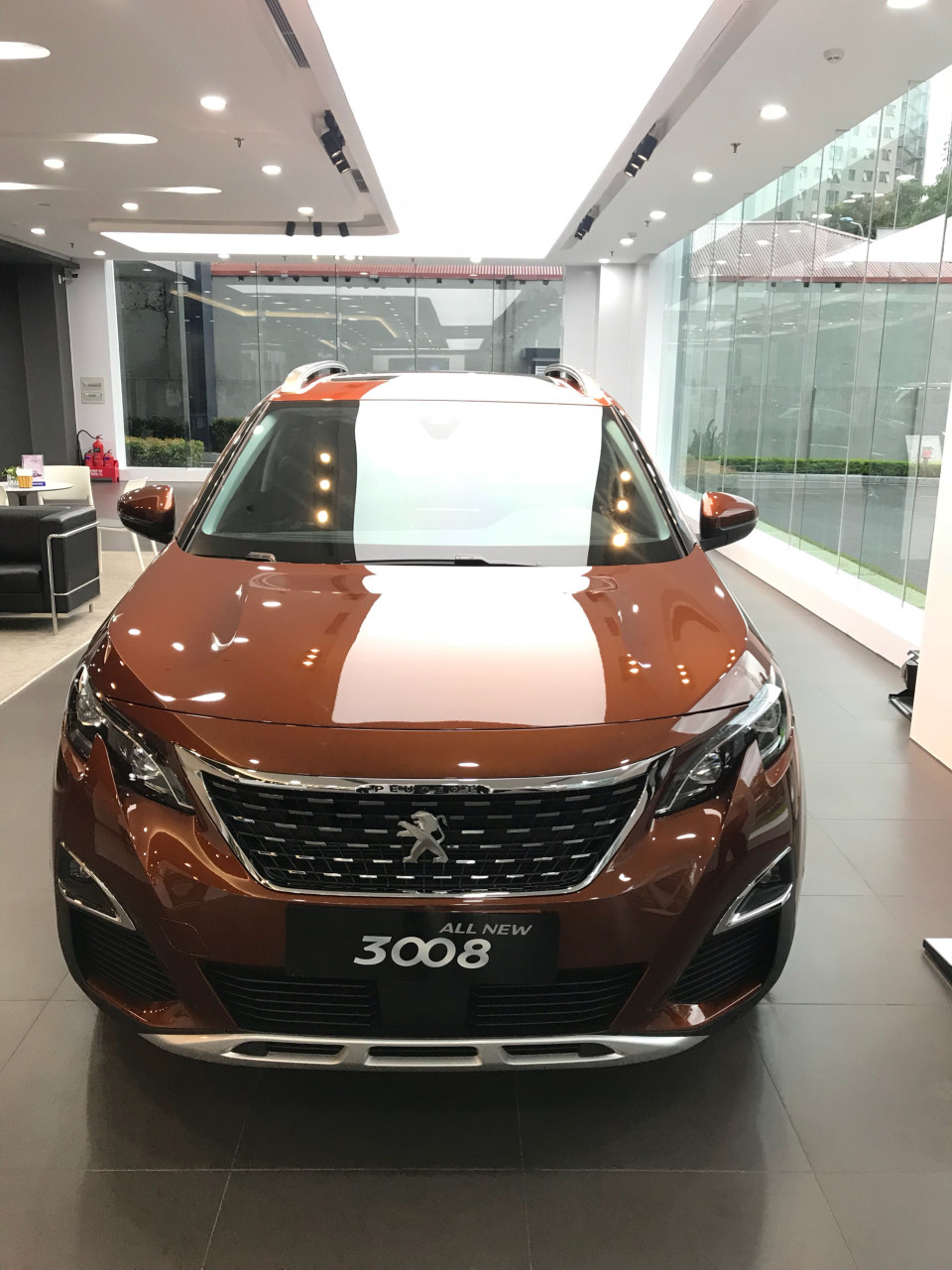 Peugeot 3008 2018 - Bán xe Peugeot 3008 chính hãng đời 2018, màu cam, giá vô cùng ưu đãi tại Hải Phòng