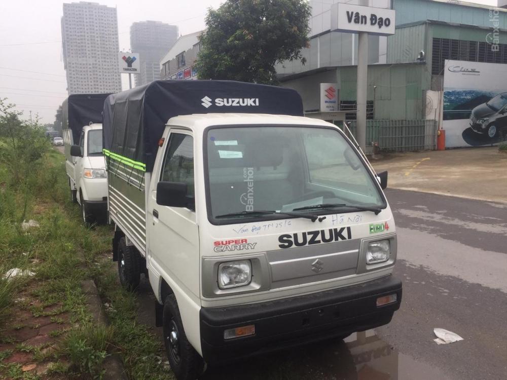 Suzuki Supper Carry Truck 2018 - Bán Suzuki Truck thùng kín, Suzuki 5 tạ mui bạt siêu dài, khuyến mại thuế trước bạ và triệu tiền mặt