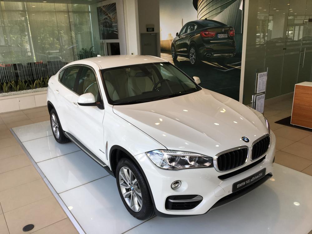 BMW X6 xDrive35i 2016 - Bán xe BMW X6 xDrive35i màu trắng nhập khẩu Đức, chỉ trả trước 650 triệu - 090.999.6626