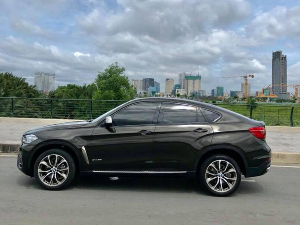 BMW X6 xDrive30d 3.0 AT 2015 - Bán gấp X6 Twin Power Turbo 2015, ĐK 2016 màu xám cà phê độc nhất