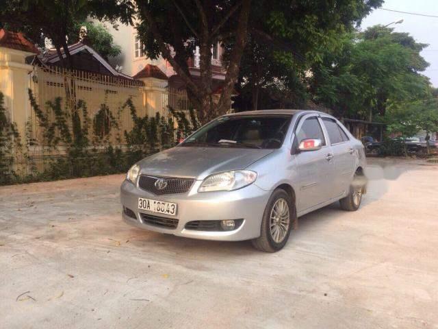 Toyota Vios MT 2007 - Cần bán xe cũ Toyota Vios MT sản xuất 2007, màu xám, 183tr