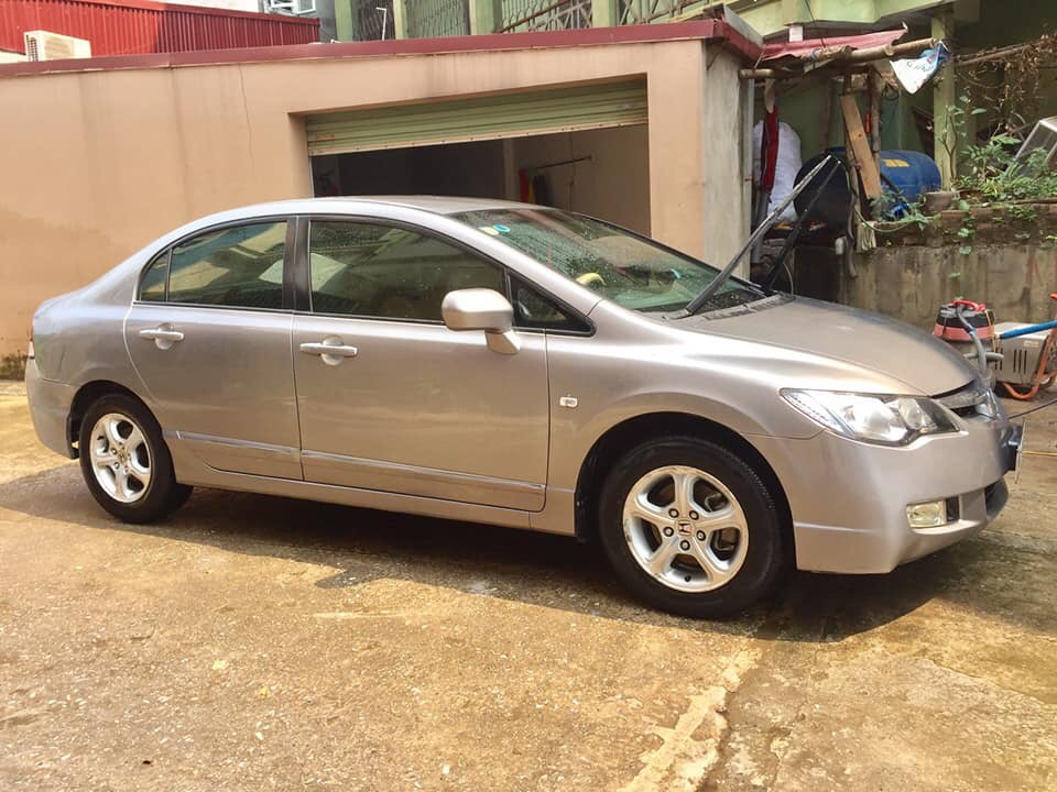 Honda City 2008 - Bán xe Honda City đời 2008 màu xám (ghi), giá 370 triệu