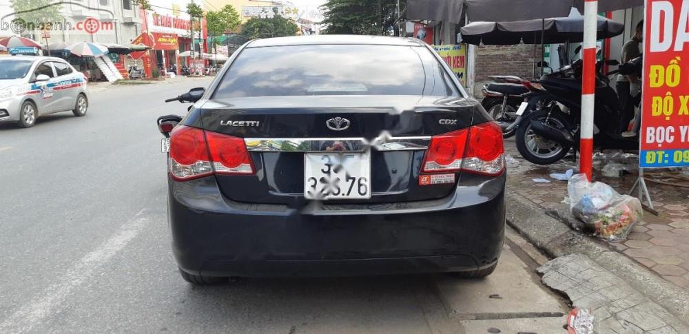 Daewoo Lacetti CDX 2011 - Bán Daewoo Lacetti CDX sản xuất 2011, màu đen, nhập khẩu