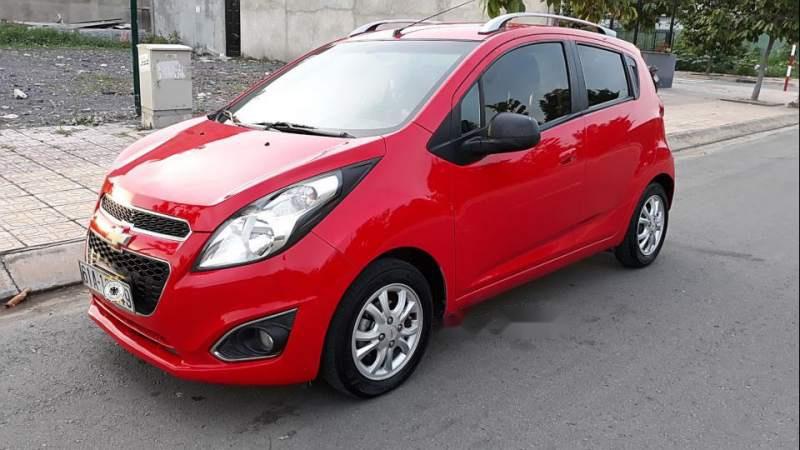 Chevrolet Spark  LTZ 2013 - Cần bán xe Chevrolet Spark LTZ sản xuất năm 2013, màu đỏ, giá chỉ 248 triệu