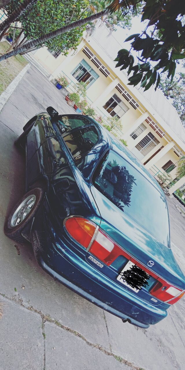 Mazda 323 1997 - Bán mazda 323 đời 1997, màu xanh lục, nhập khẩu nguyên chiếc