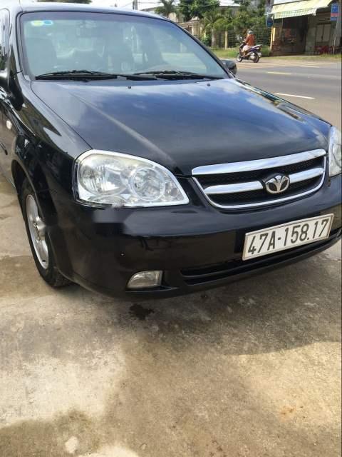 Chevrolet Lacetti   2007 - Bán ô tô Chevrolet Lacetti sản xuất năm 2007, màu đen chính chủ 