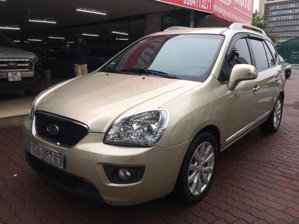 Kia Carens SX 2011 - Bán Kia Carens sản xuất năm 2011, màu kem (be), giá tốt