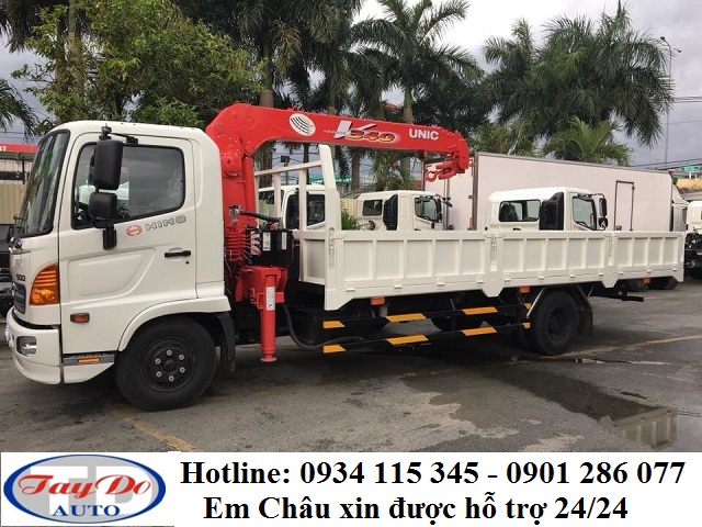 Hino FC 2018 - Bán xe tải Hino FC 4.6 tấn + Euro 4 + giá tốt+ trả góp 70%+ thủ tục đơn giản