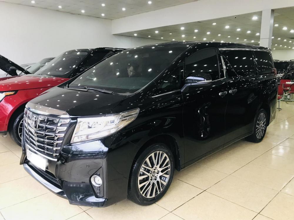 Toyota Alphard Executive Lounge  2017 - Bán Toyota Anlphard Executive Lounge 3.5 nhập châu âu, sản xuất 2016, đăng ký tháng 12/2017, hóa đơn 3,1 tỷ, lh: 0906223838