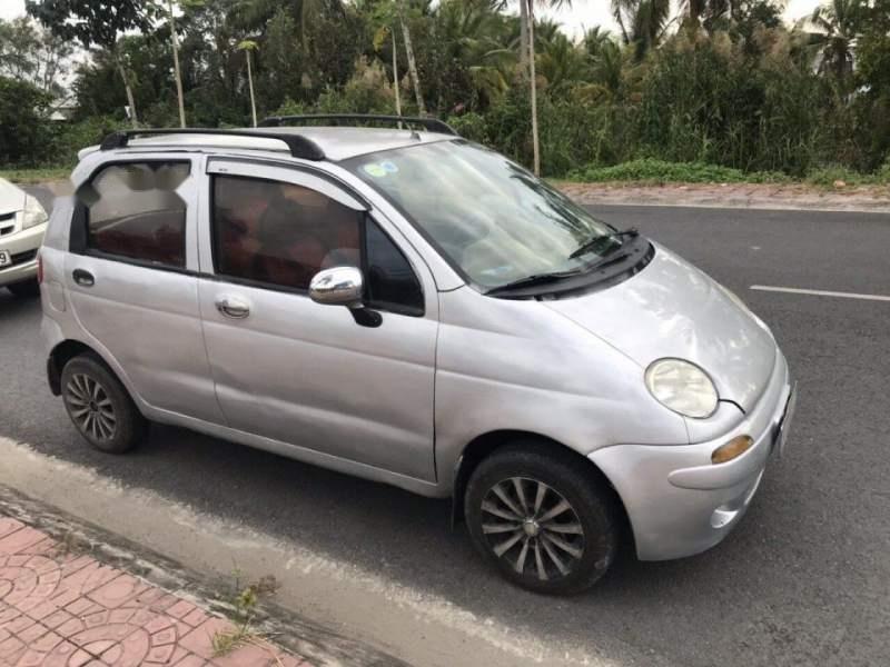 Daewoo Matiz  SE 2002 - Bán Daewoo Matiz đời 2002, màu bạc, nhập khẩu như mới