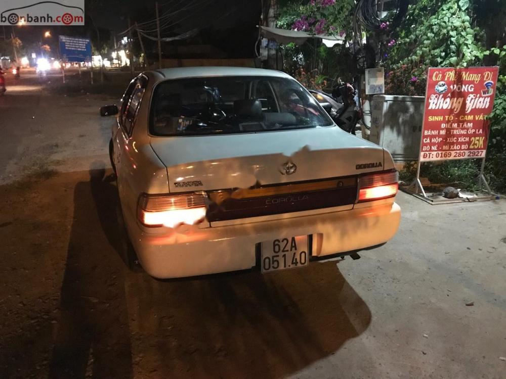 Toyota Corolla 1993 - Cần bán lại xe Toyota Corolla 1993, màu trắng, nhập khẩu 