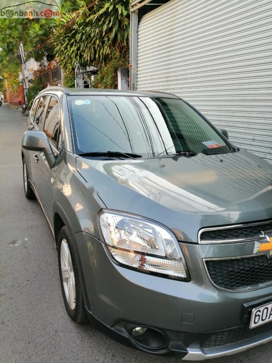 Chevrolet Orlando LTZ 2012 - Bán Chevrolet Orlando LTZ 2012, màu xám, 389 triệu