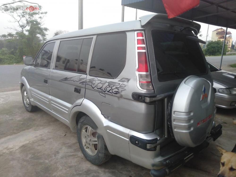 Mitsubishi Jolie SS 2002 - Cần bán Mitsubishi Jolie SS năm 2002, màu bạc, 105tr