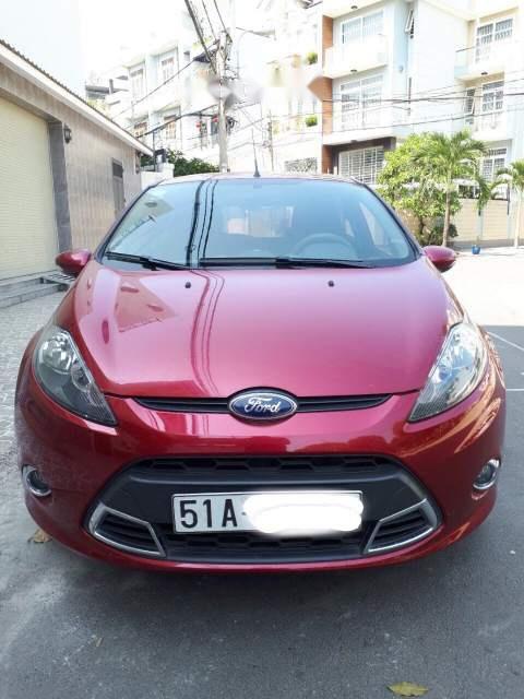 Ford Fiesta   S   2013 - Bán Ford Fiesta S đời 2013, màu đỏ, chính chủ, giá 365tr