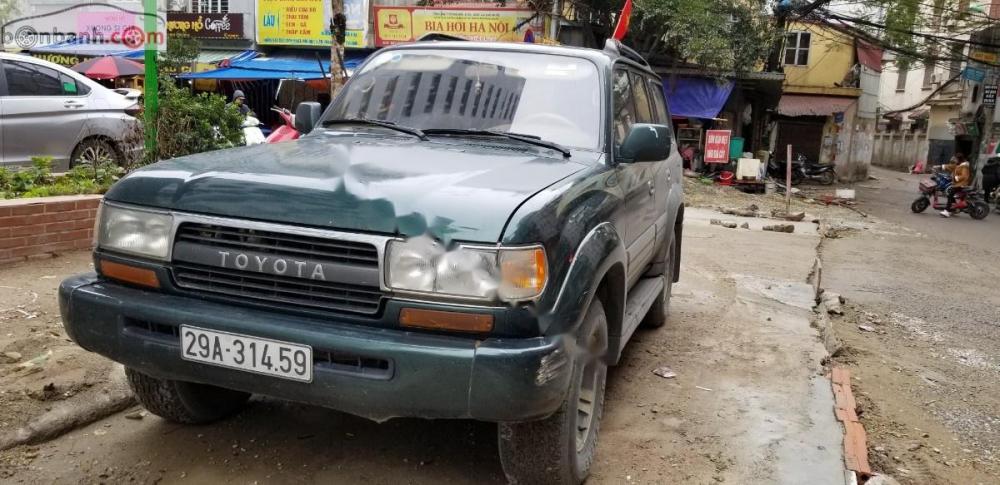 Toyota Land Cruiser 1996 - Cần bán lại xe Toyota Land Cruiser năm 1996, màu xanh lam, xe nhập chính chủ 