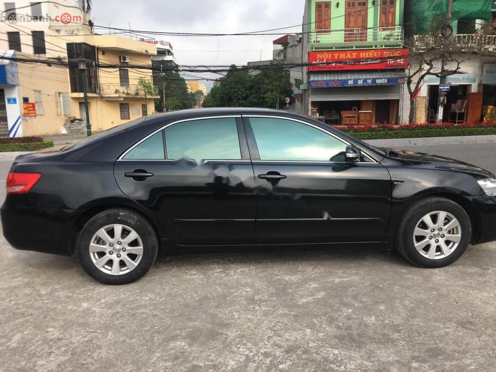 Toyota Camry 2.4G 2009 - Bán Toyota Camry 2.4G sản xuất 2009, màu đen chính chủ