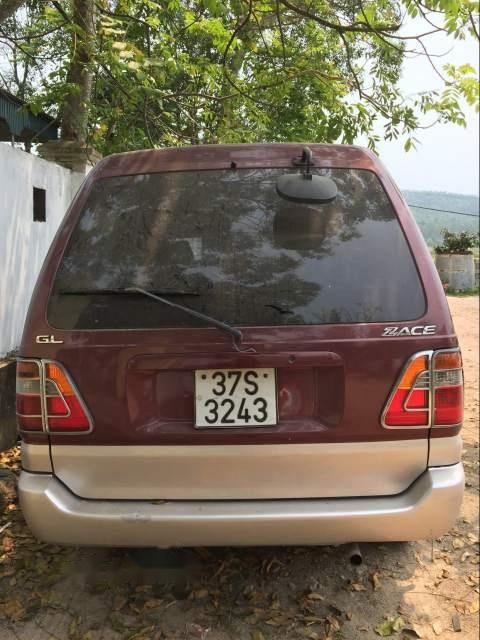 Toyota Zace  GL   2003 - Bán Toyota Zace GL năm 2003, màu đỏ chính chủ
