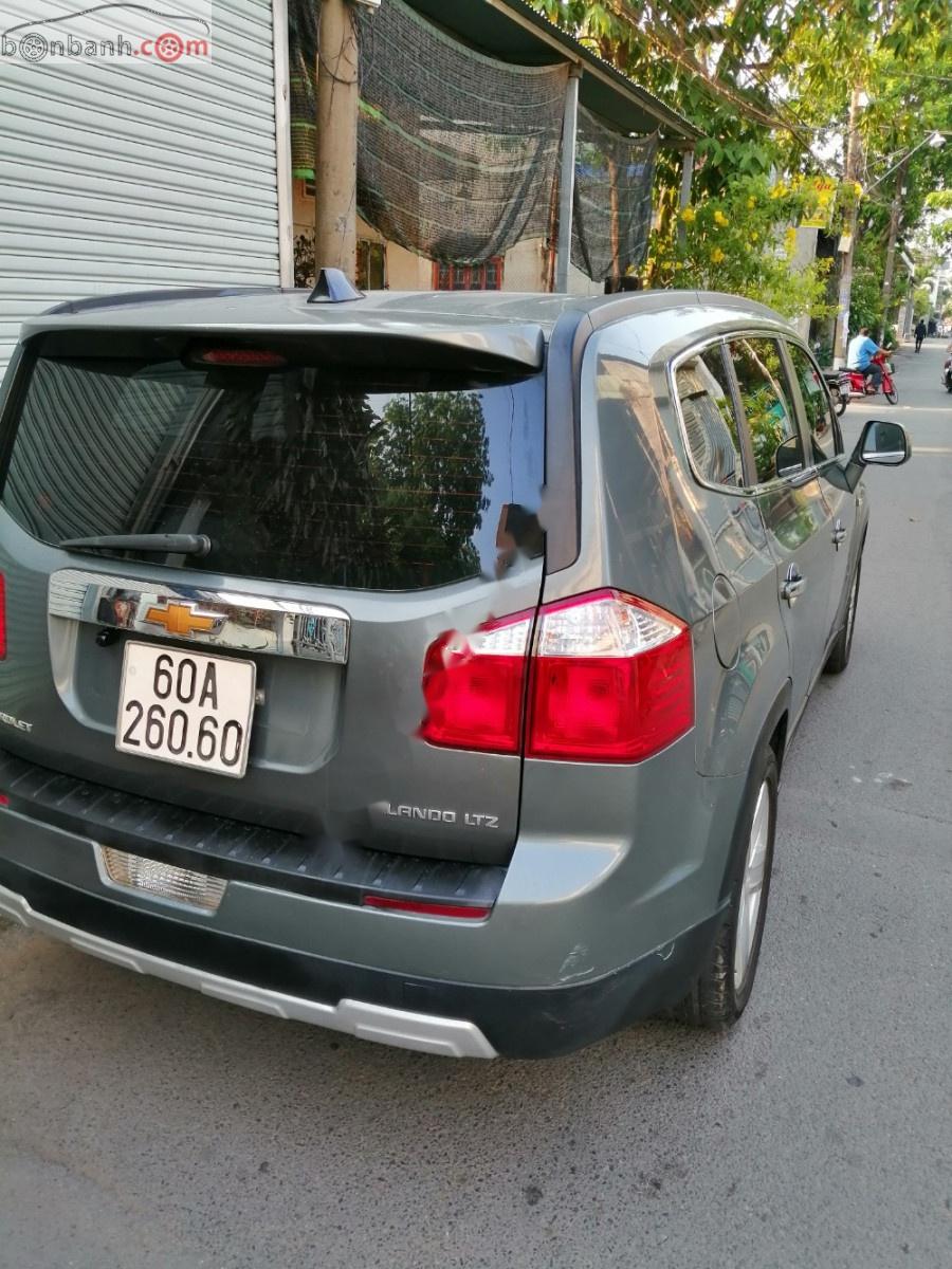 Chevrolet Orlando LTZ 2012 - Bán Chevrolet Orlando LTZ 2012, màu xám, 389 triệu